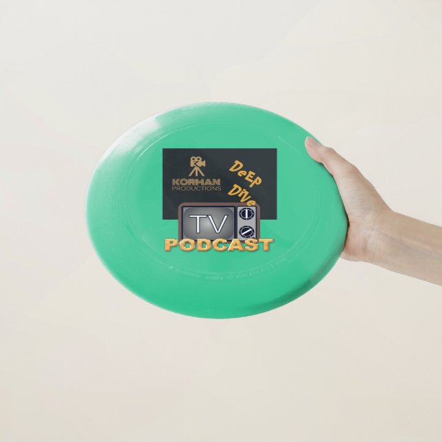 Korman Productions Deep Dive TV Podcast  Wham-O Frisbee (In Hand)