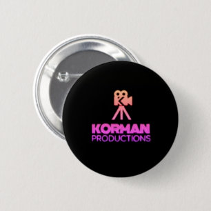 Korman Productions YouTube Channel Pink Logo Tiled Button