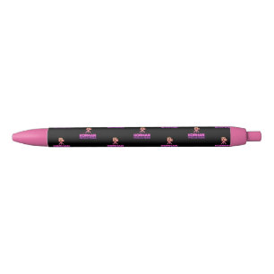 Korman Productions YouTube Channel Pink Logo Tiled Pen