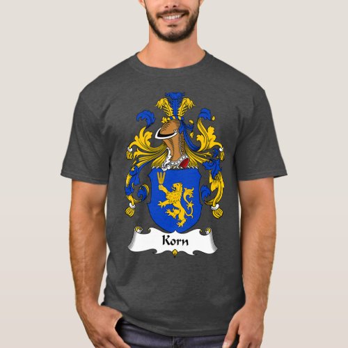 Korn Coat of Arms Family Crest  T_Shirt