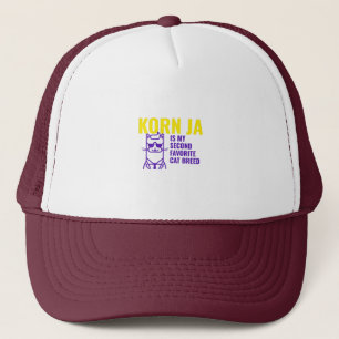 Korn Ja favorite cat breed Trucker Hat
