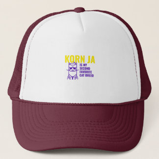 Korn Ja favorite cat breed Trucker Hat