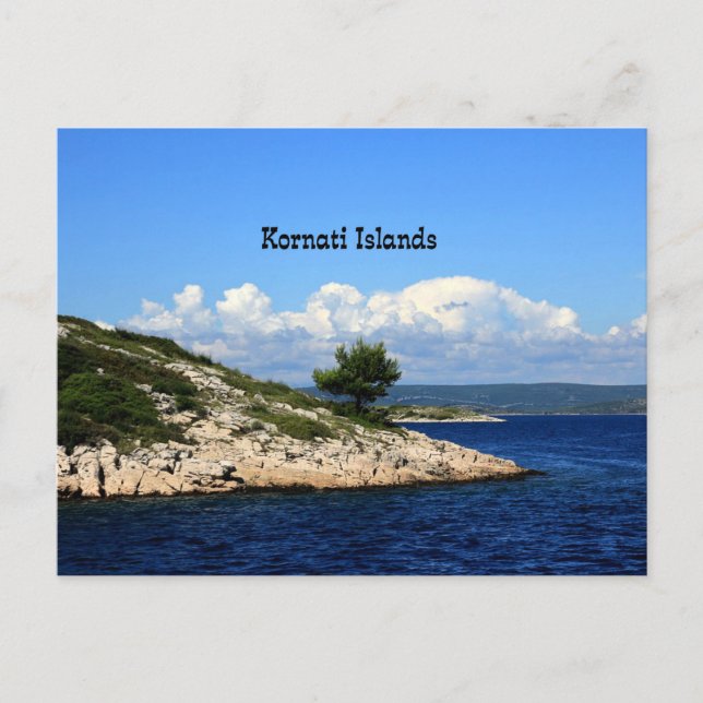 Kornati Islands, Croatia Postcard (Front)
