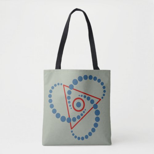 Kornkreis Piktogramm  crop circle pictogram VI Tote Bag