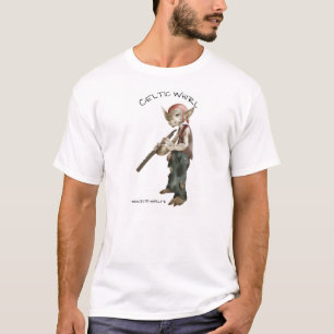 Korrigan Flutist Celtic Whirl T-Shirt