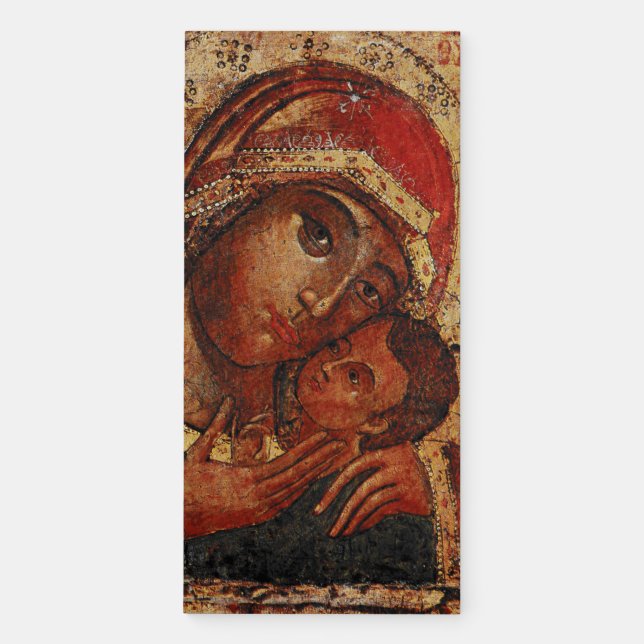 Korsunskaja: icon of the Mother of God of Cherson Magnetic Notepad (Front)