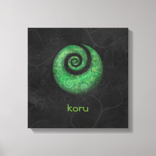 koru canvas print