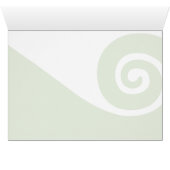 Koru, New Zealand Cards (Inside Horizontal (Bottom))