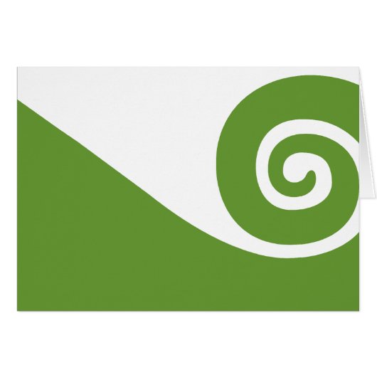 Koru, New Zealand Cards (Front Horizontal)