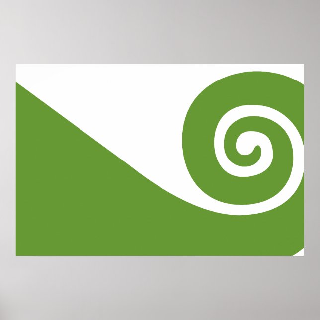 Koru, New Zealand Poster (Front)