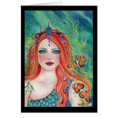 Korynna mermaid with clownfish by Renee Lavoie (Front)