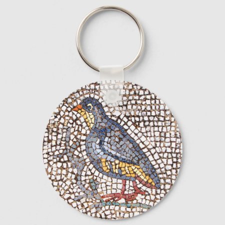 Kos Bird Mosaic Keychain