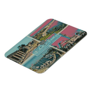Kos - Greece - Mosaic - Magnet