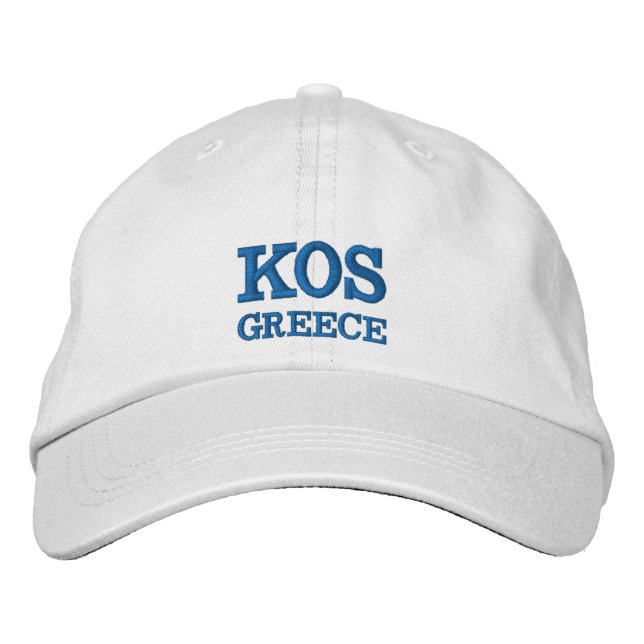 Kos Island Greece Custom Hat (Front)