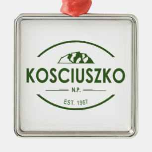 Kosciuszko National Park Metal Ornament