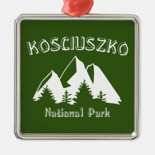 Kosciuszko National Park Metal Ornament