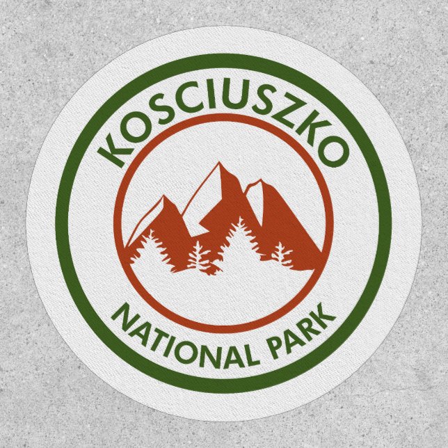 Kosciuszko National Park Patch (Front)