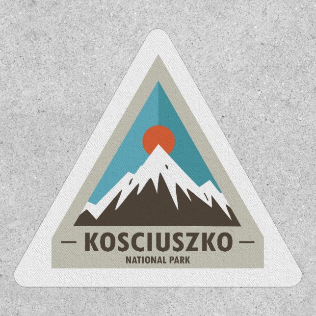 Kosciuszko National Park Patch (Front)