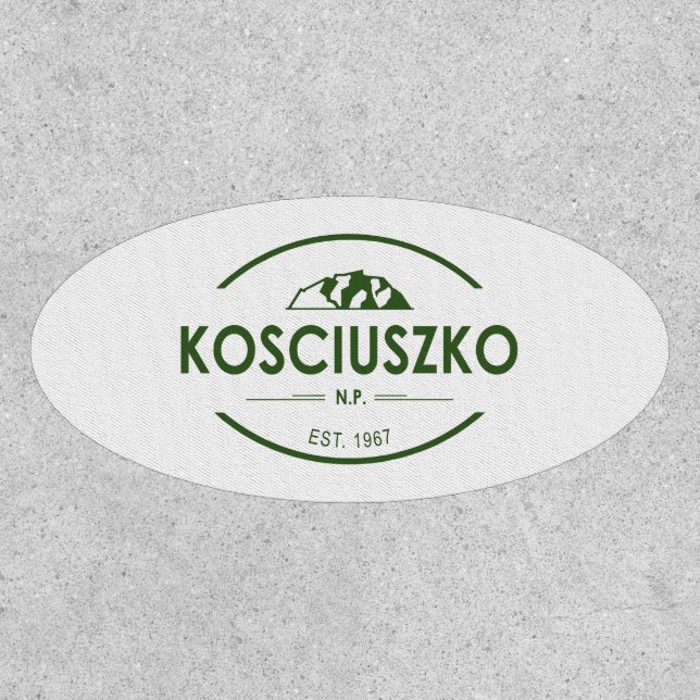 Kosciuszko National Park Patch (Front)