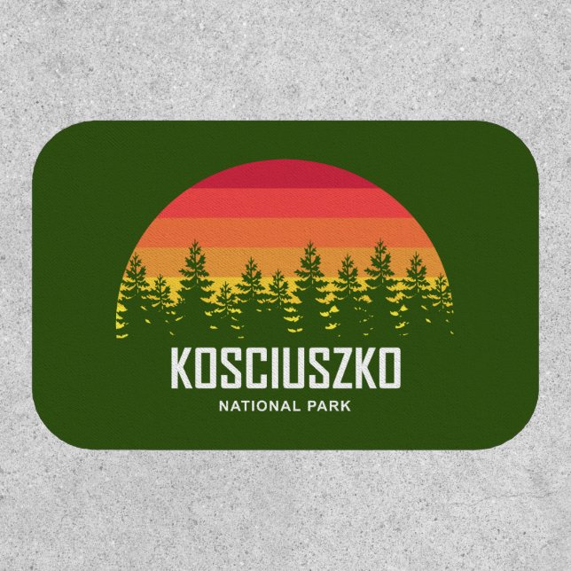 Kosciuszko National Park Patch (Front)