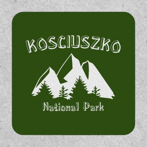 Kosciuszko National Park Patch