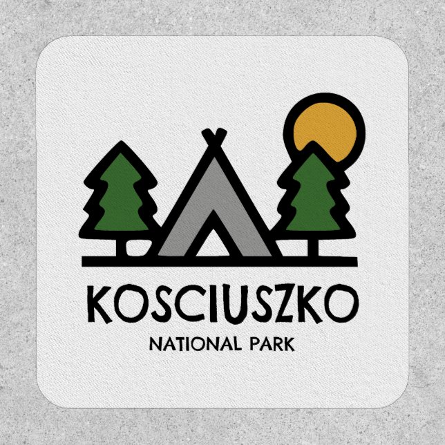 Kosciuszko National Park Patch (Front)