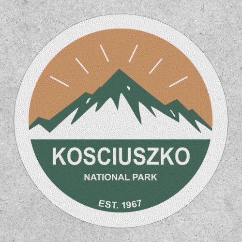Kosciuszko National Park Patch