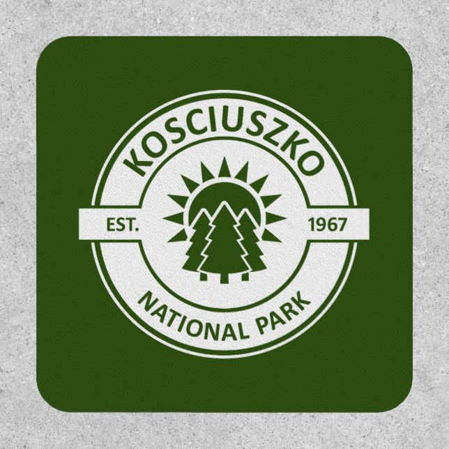 Kosciuszko National Park Sun Trees Patch (Front)