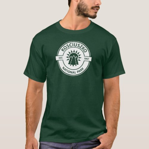 Kosciuszko National Park Sun Trees T_Shirt