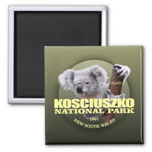 Kosciuszko NP Koala WT Magnet