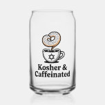 Kosher and Caffeinated Jewish Coffee Hanukkah   Can Glass<br><div class="desc">Kosher Caffeinated,  Jewish Coffee Lover,  Hanukkah Caffeine,  Hebrew Culture Humor,  Kosher Coffee Meme,  Festive Jewish Drink,  Hanukkah 2025,  Coffee Obsession,  Jewish Holiday Energy,  Caffeinated Tradition</div>