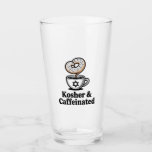 Kosher and Caffeinated Jewish Coffee Hanukkah   Glass<br><div class="desc">Kosher Caffeinated,  Jewish Coffee Lover,  Hanukkah Caffeine,  Hebrew Culture Humor,  Kosher Coffee Meme,  Festive Jewish Drink,  Hanukkah 2025,  Coffee Obsession,  Jewish Holiday Energy,  Caffeinated Tradition</div>