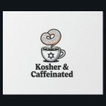 Kosher and Caffeinated Jewish Coffee Hanukkah   Wrapping Paper<br><div class="desc">Kosher Caffeinated,  Jewish Coffee Lover,  Hanukkah Caffeine,  Hebrew Culture Humor,  Kosher Coffee Meme,  Festive Jewish Drink,  Hanukkah 2025,  Coffee Obsession,  Jewish Holiday Energy,  Caffeinated Tradition</div>