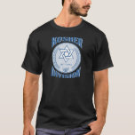 Kosher Division T-Shirt<br><div class="desc">Jewish Kosher Division
Star of David</div>