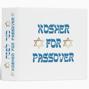 Kosher for Passover Recipe Binder