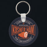 Kosher Ham for Chrismukkah Hanukkah Keychain<br><div class="desc">Celebrate Hanukkah with pride and humor while gathering with the whole family. This festival graphic design makes a perfect gift for the holidays.</div>