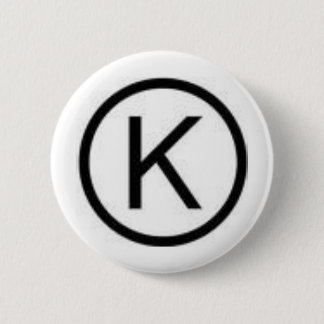 KOSHER PINBACK BUTTON