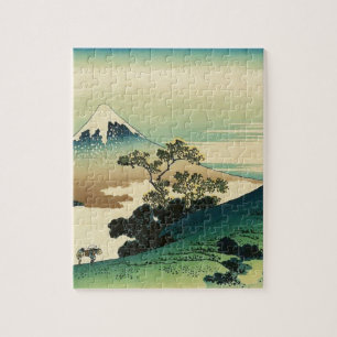 Koshu Inume Toge - Katsushika Hokusai Ukiyo-e Art Jigsaw Puzzle
