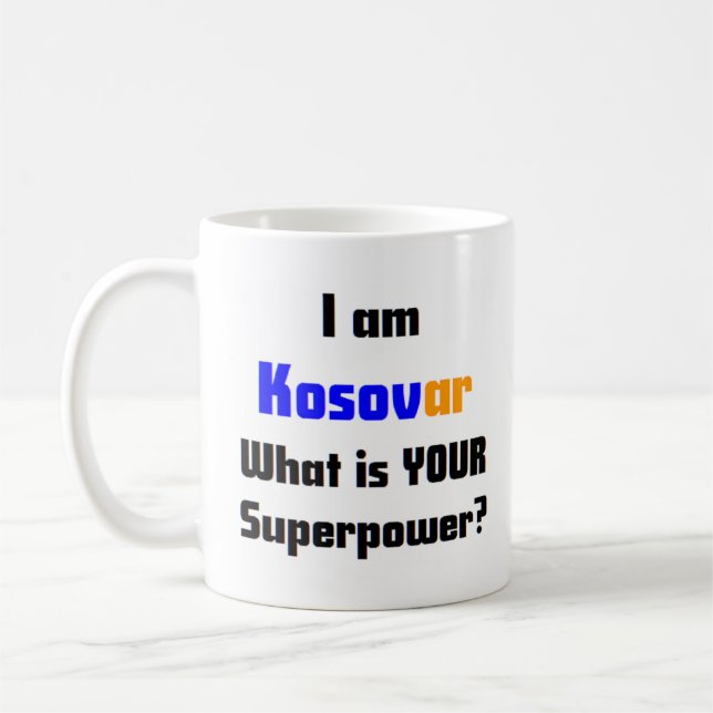 kosovar coffee mug (Left)