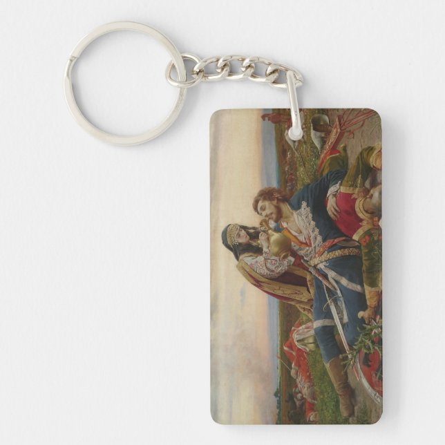 Kosovka Devojka Urosa Predica - The Kosovo Maiden  Keychain (Front)