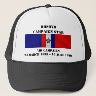 KOSOVO AIR CAMPAIGN TRUCKER HAT