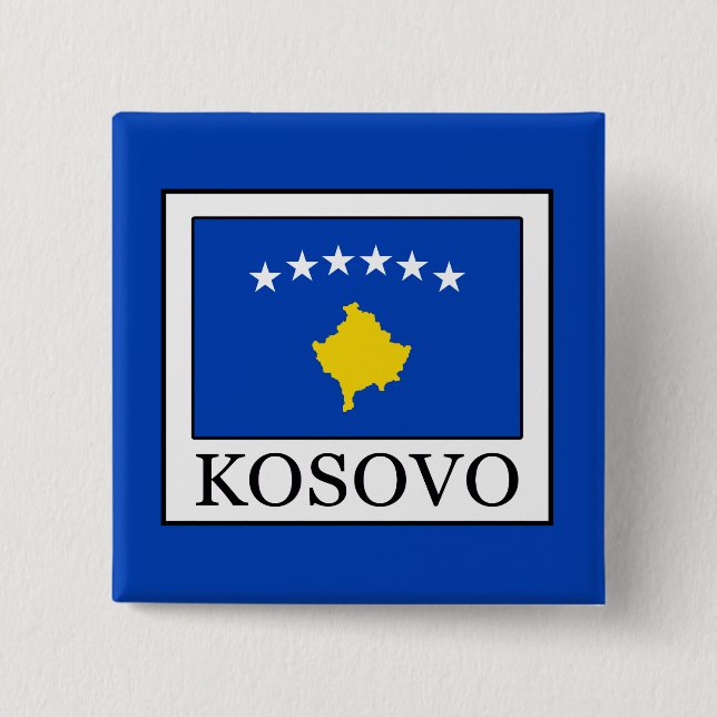 Kosovo Button (Front)