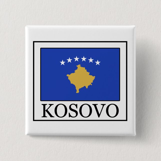 Kosovo Button (Front)