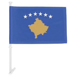 Kosovo Car Flag