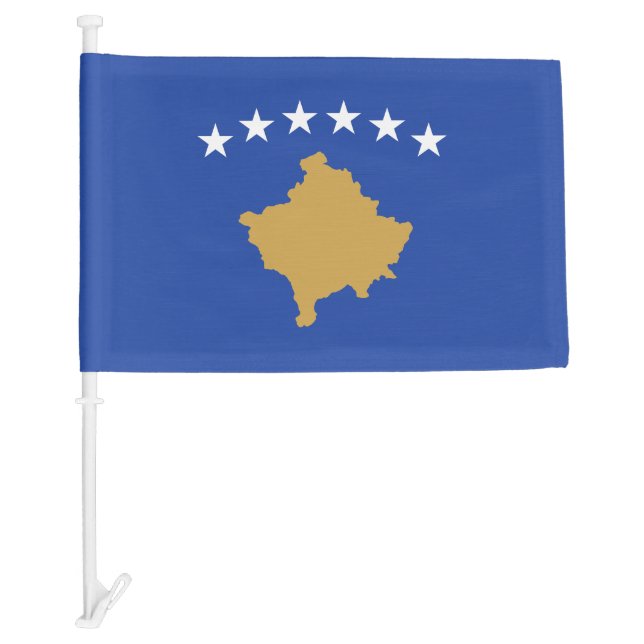 Kosovo Car Flag (Front)