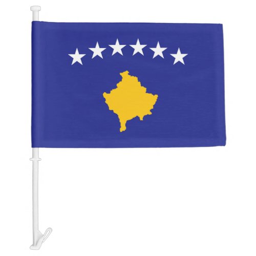 Kosovo Car Flag