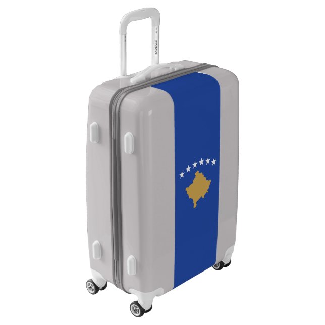 Kosovo Flag Luggage (Rotated Left)