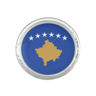 Kosovo Flag Ring