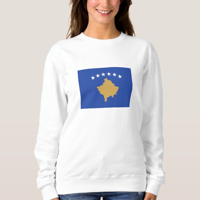 Kosovo Flag Sweatshirt (Front)