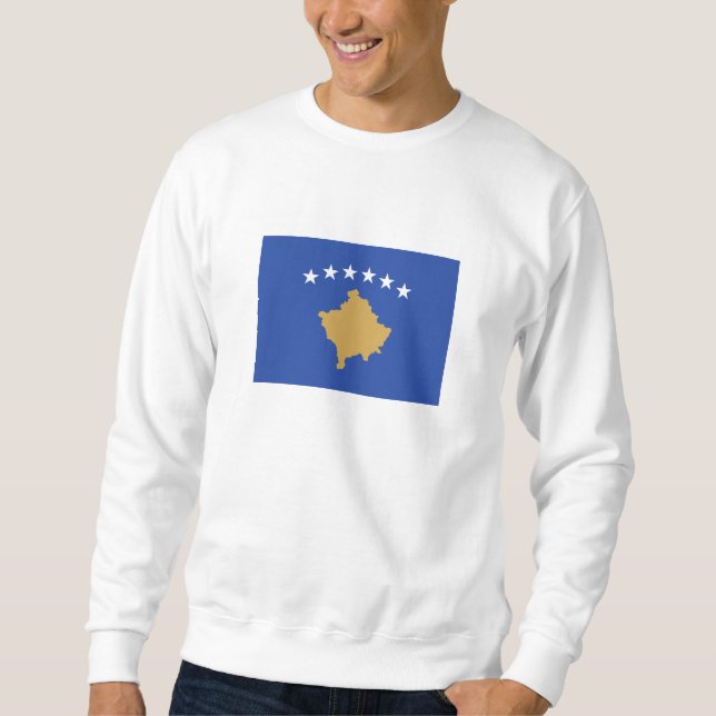 Kosovo Flag Sweatshirt (Front)